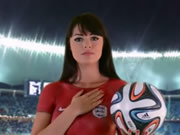 歐洲足球寶貝人體彩繪性感尤物 英格蘭隊